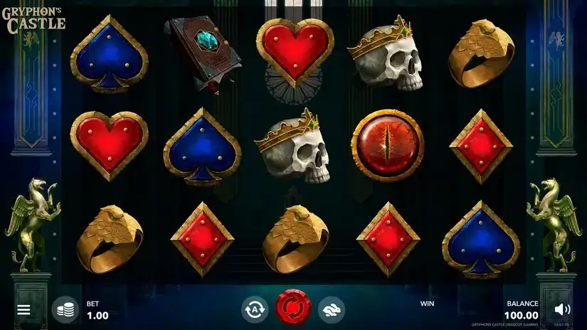 Gryphon’s Castle slot screenshot 