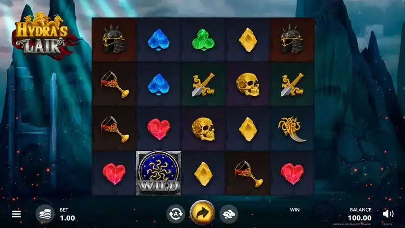 Hydra’s Lair slot screenshot 1
