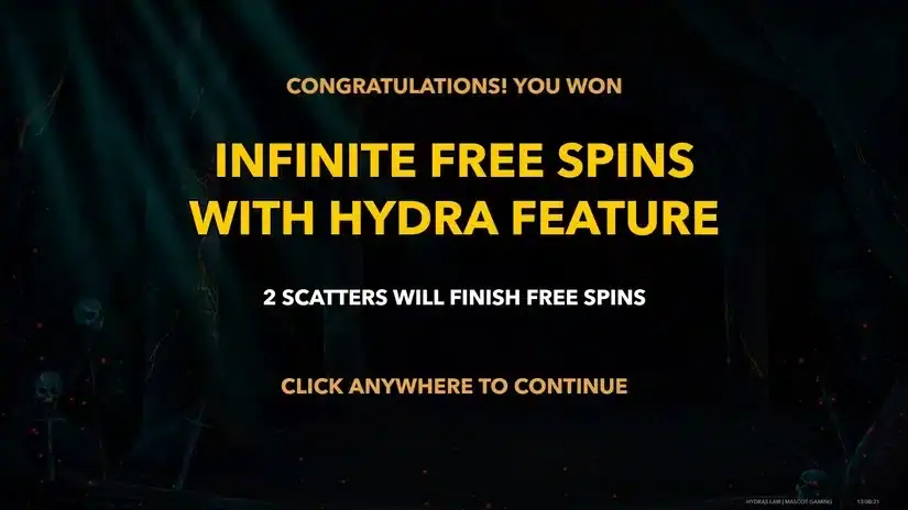 Hydra’s Lair slot screenshot 2