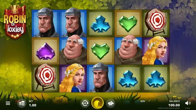 Robin of Loxley slot screenshot 1