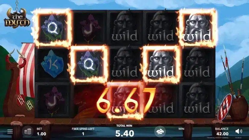 The Myth slot screenshot 4