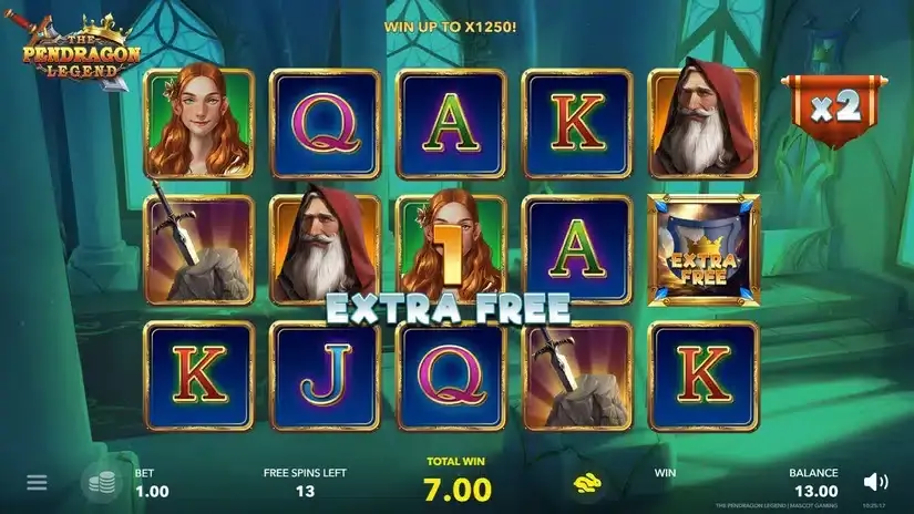 The Pendragon Legend slot screenshot 4