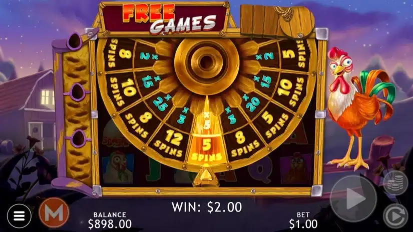 Rooster’s Revenge slot screenshot 4