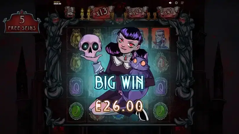 Midnight Thirst Deadspins slot screenshot 4