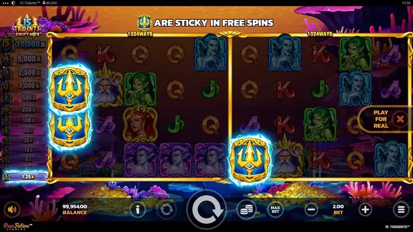 15 Tridents slot screenshot 2