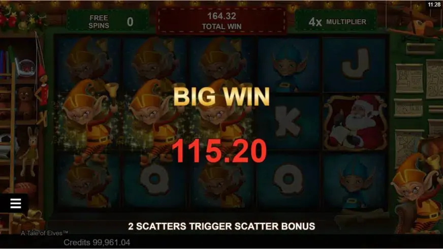 A Tale of Elves slot screenshot 