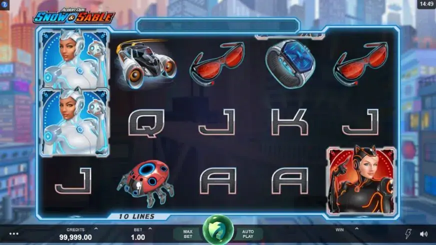 Action Ops: Snow & Sable slot screenshot 1