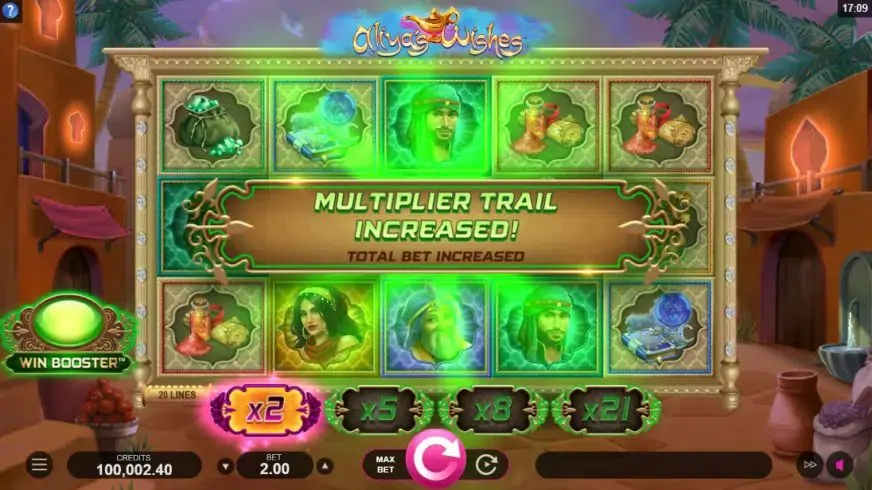 Aliya’s Wishes slot screenshot 2