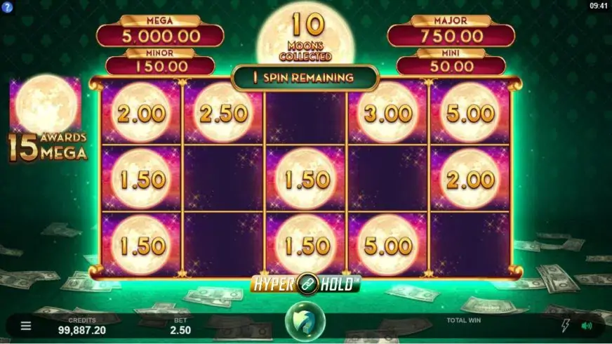 Assassin Moon slot screenshot 