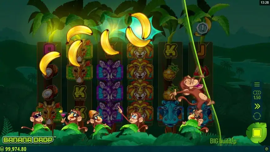 Banana Drop slot screenshot 2