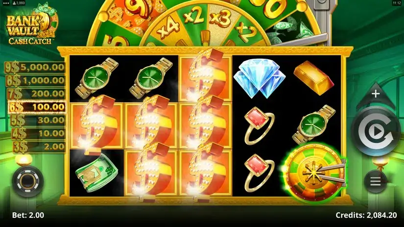 Bank Vault slot screenshot 3