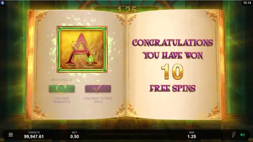 Book of Oz Lock ‘N Spin slot screenshot 3