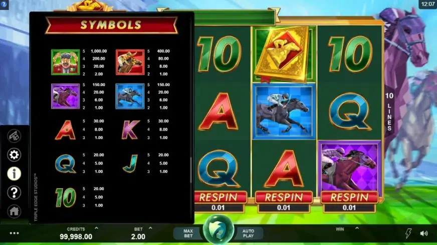 Bookie of Odds slot screenshot 2