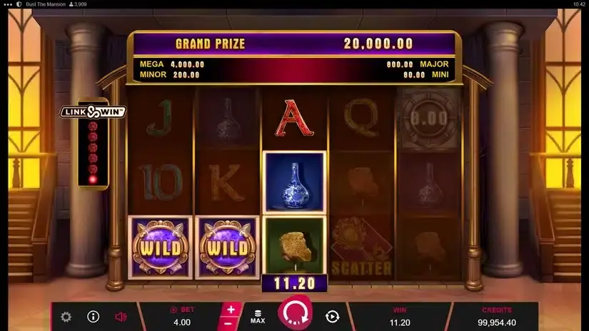 Bust the Mansion slot screenshot 3