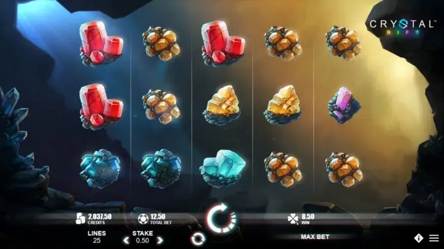 Crystal Rift slot screenshot 1