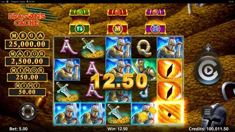 Dragon’s Cache slot screenshot 3