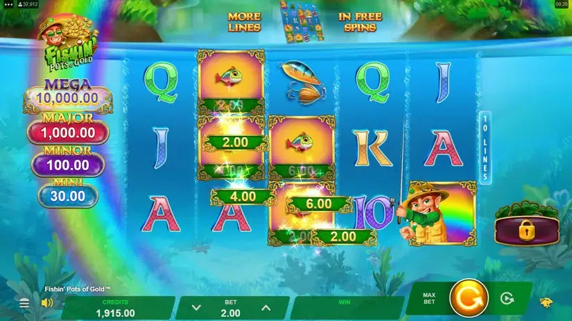 Fishin’ Pots Of Gold slot screenshot 