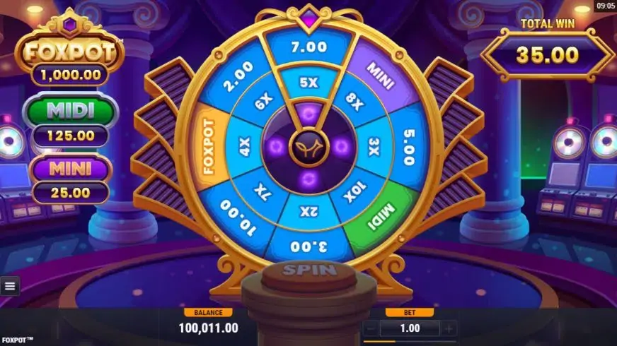 Foxpot slot screenshot 4