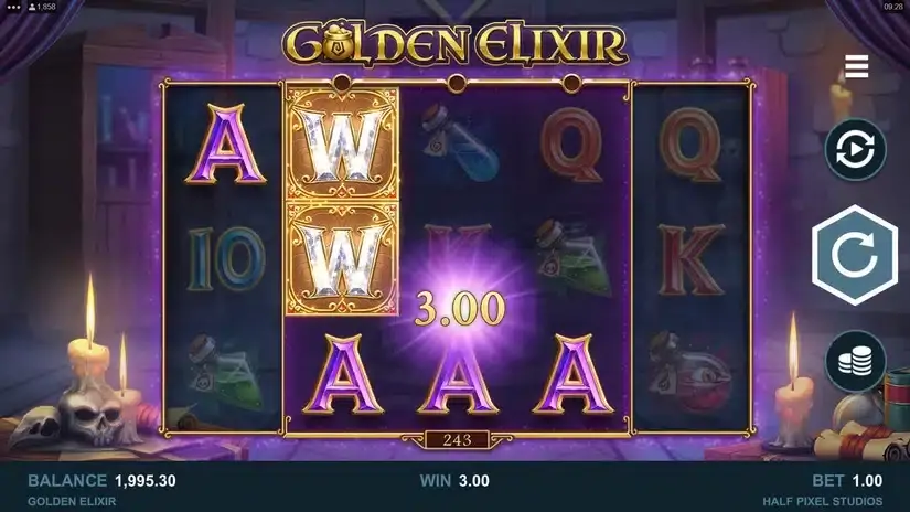 Golden Elixir slot screenshot 2
