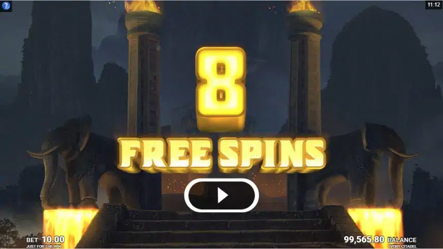 Ivory Citadel slot screenshot 4