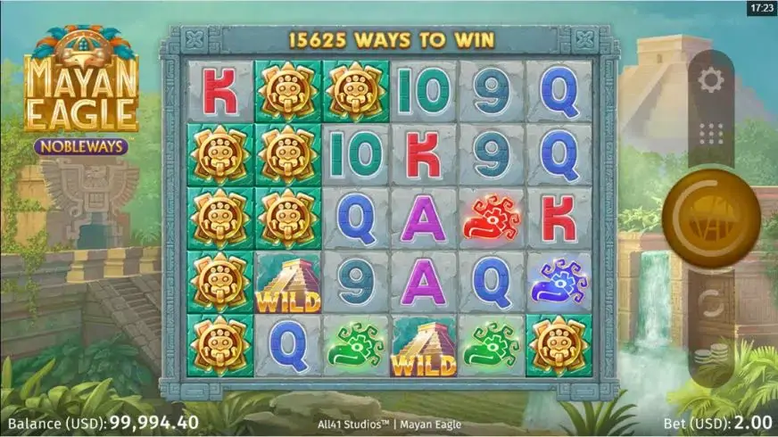 Mayan Eagle slot screenshot 2