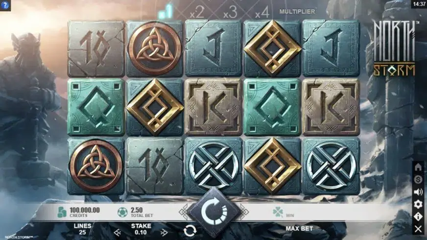 North Storm slot screenshot 1