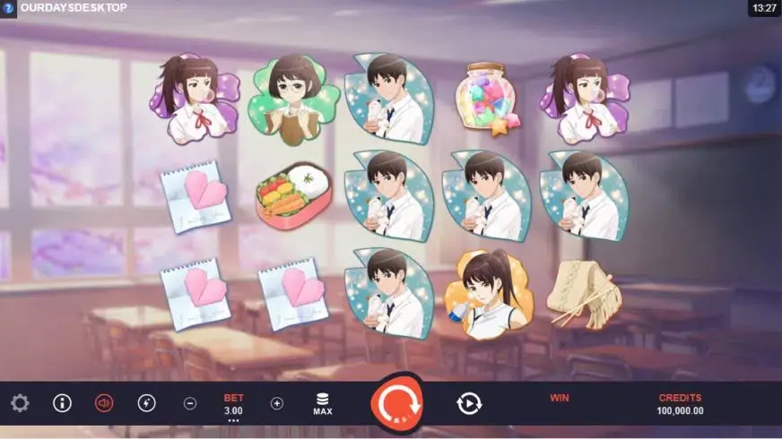 Our Days slot screenshot 