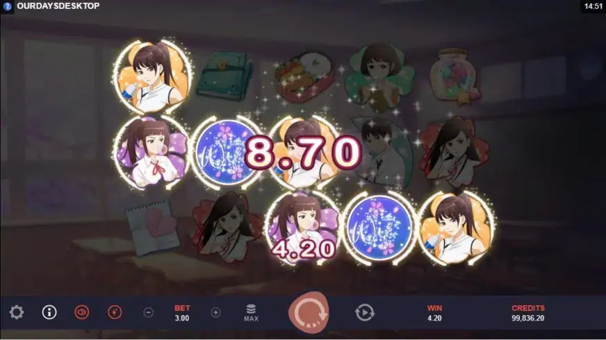 Our Days slot screenshot 3