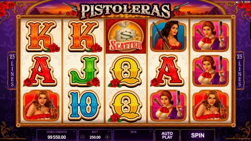 Pistoleras slot screenshot 1