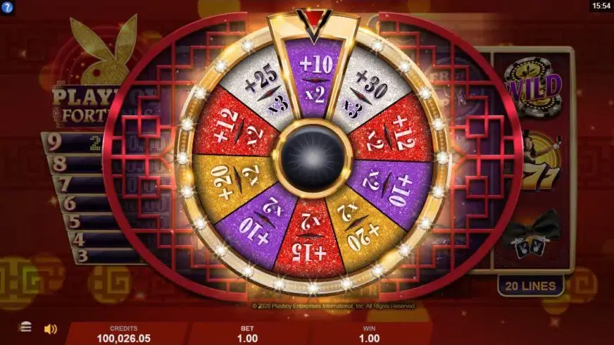 Playboy Fortunes slot screenshot 5