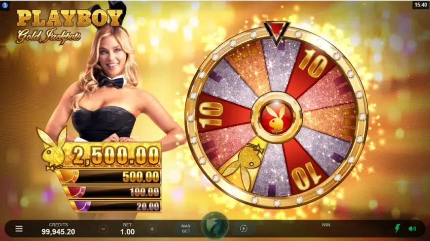 Playboy Gold Jackpots slot screenshot 4