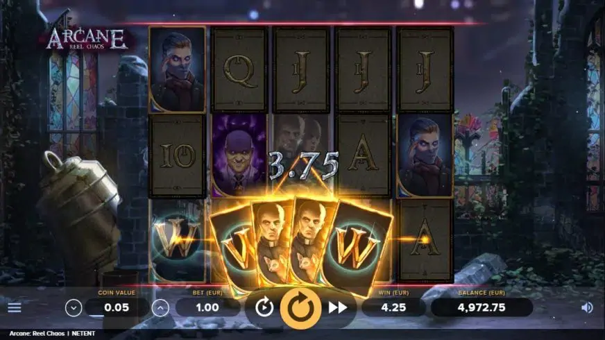 Arcane Reel Chaos slot screenshot 2