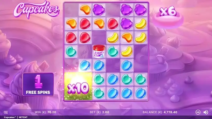 Cupcakes slot screenshot 8