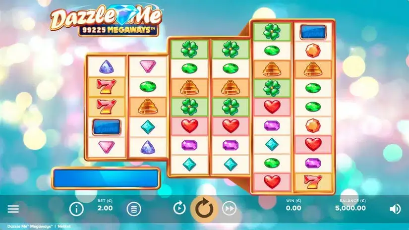 Dazzle Me Megaways slot screenshot 