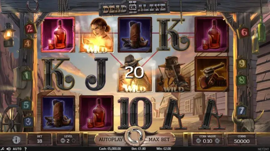 Dead or Alive 2 slot screenshot 3