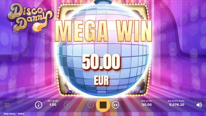 Disco Danny slot screenshot 3
