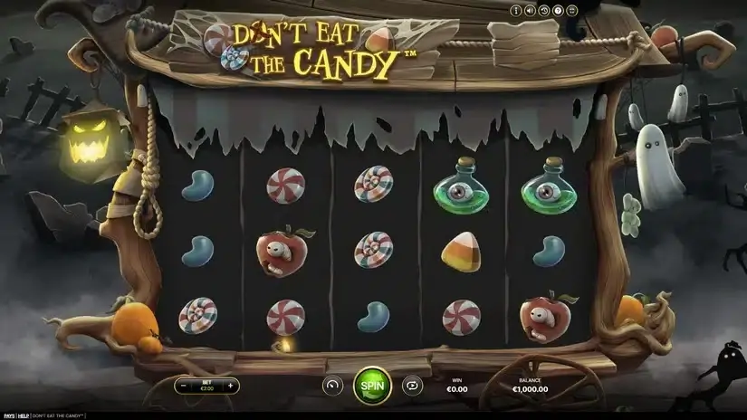 Don’t Eat the Candy slot screenshot 