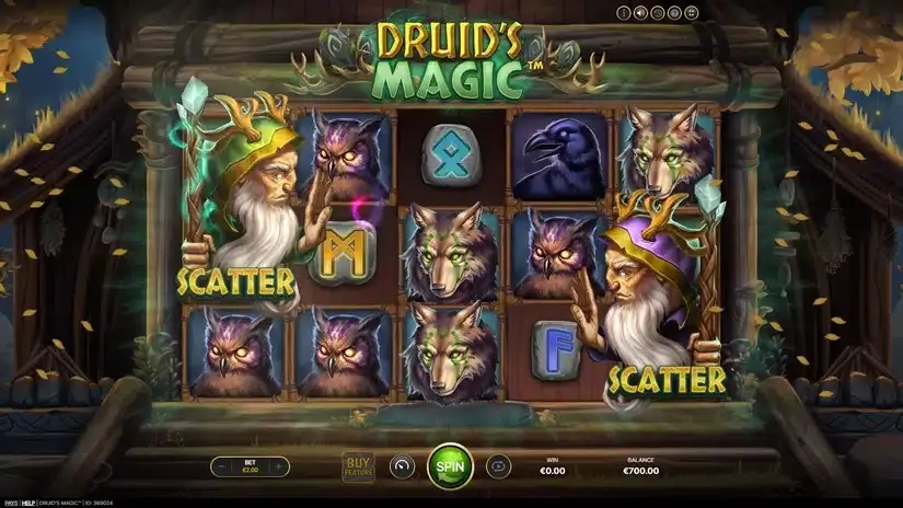 Druid’s Magic slot screenshot 2