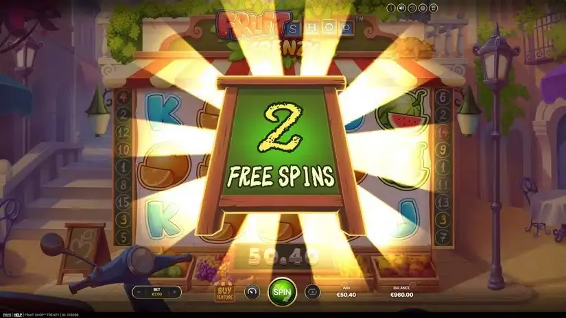 Fruit Shop Frenzy slot screenshot 3