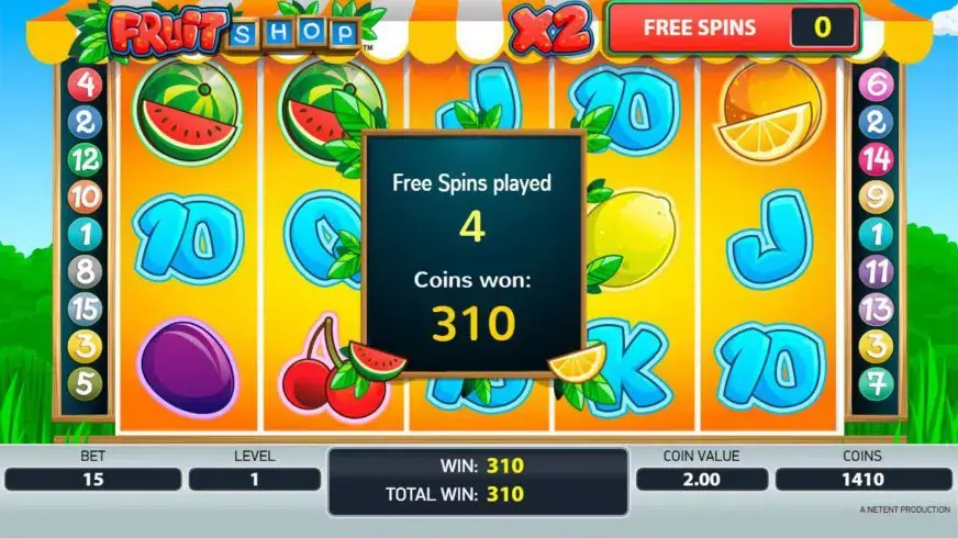 Fruit Shop slot screenshot 3