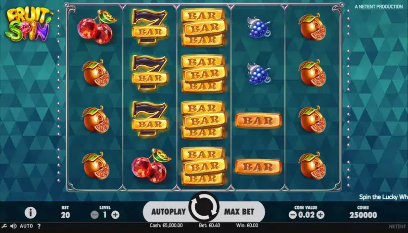 Fruit Spin slot screenshot 1