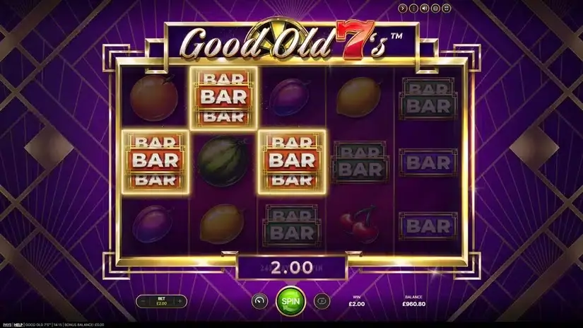 Good Old 7’s slot screenshot 6