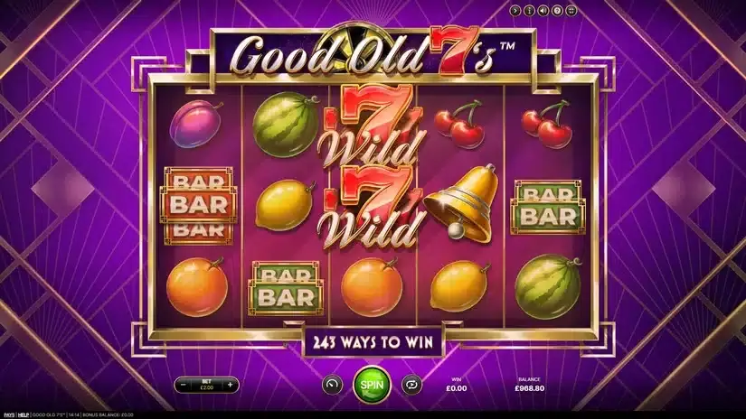 Good Old 7’s slot screenshot 5