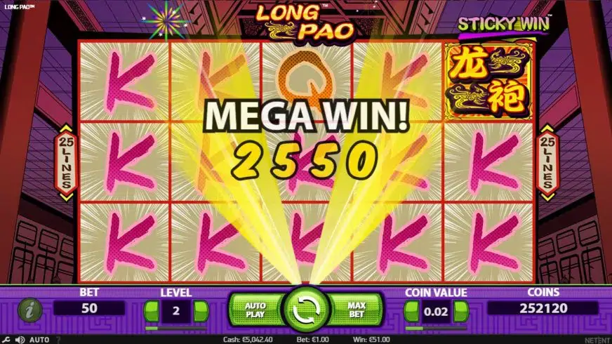 Long Pao slot screenshot 2