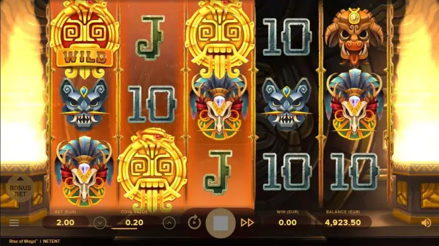Rise of Maya slot screenshot 3
