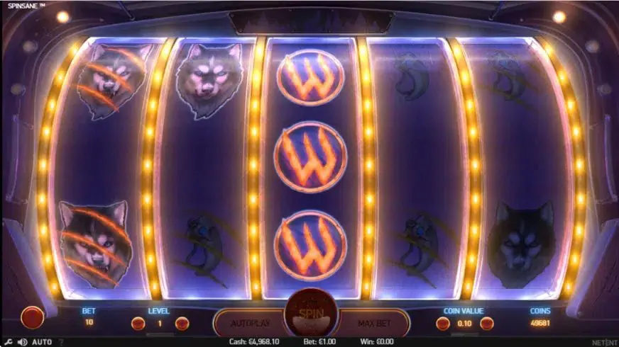 Spinsane slot screenshot 4