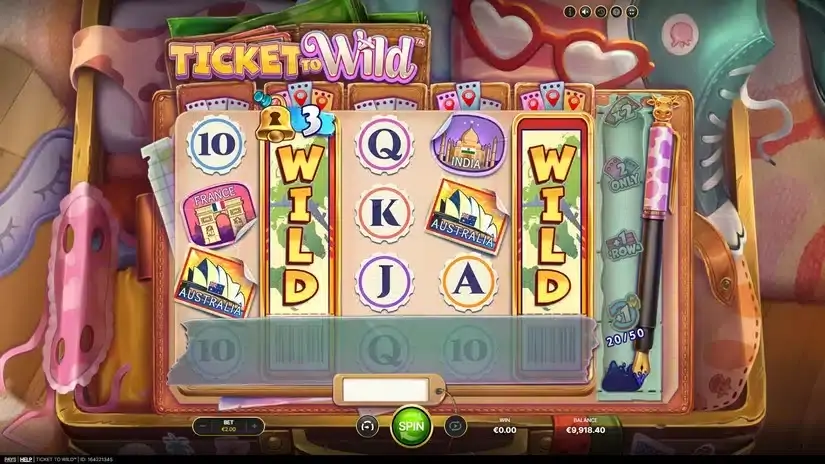 Ticket To Wild slot screenshot 
