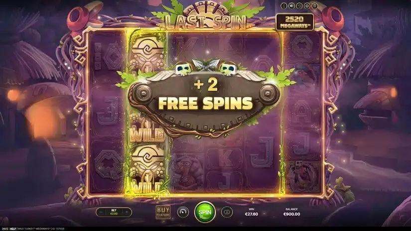 Wild Turkey Megaways slot screenshot 5