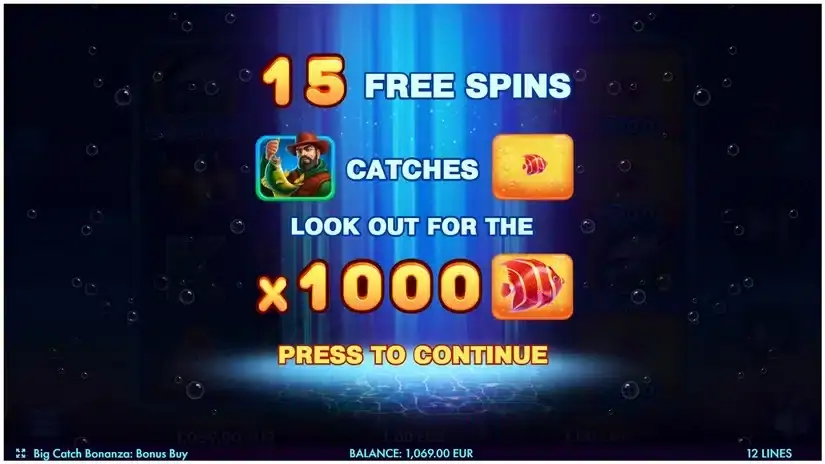 Big Catch Bonanza: Bonus Buy slot screenshot 3