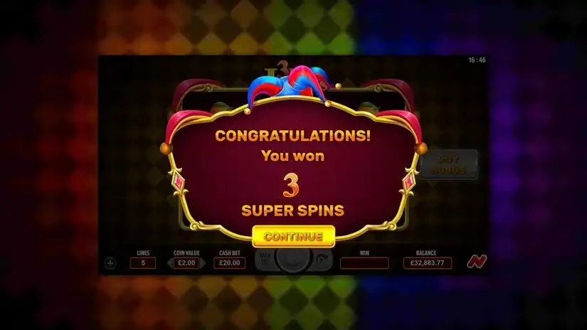 3 Wild Jokers slot screenshot 3